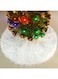 Generic Artificial Tree Skirt Decoration White