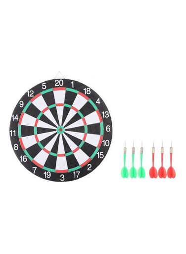 Generic Dartboard Game With 6 Darts 17cm