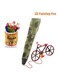 Generic Digital Display Intelligent 3D Printing Pen High Temperature 3D Graffiti Painting Pens With USB Cable Blue