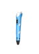 Generic Digital Display Intelligent 3D Printing Pen High Temperature 3D Graffiti Painting Pens With USB Cable Blue