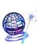 Generic Flexible Anti-Collision Flying Spinner Programmable LED Lights Ball Toy 10.4x10.2x10.2cm