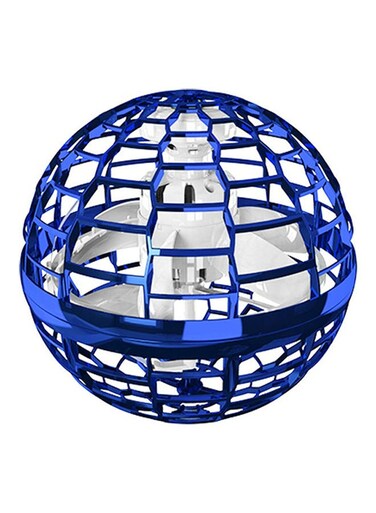Generic Flexible Anti-Collision Flying Spinner Programmable LED Lights Ball Toy 10.4x10.2x10.2cm