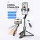 Generic L08 Gimbal Stabilizer Selfie Stick For Smartphone Black