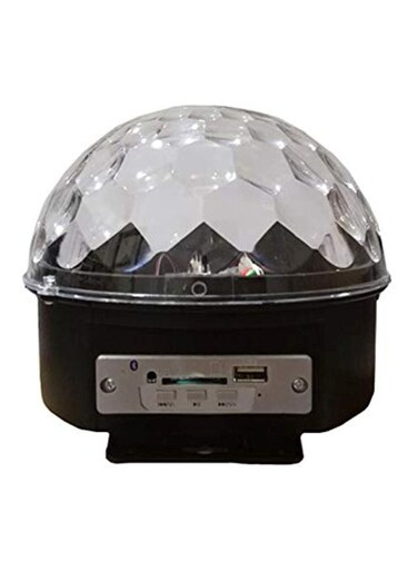 Generic LED Crystal Ball Lamp Black/Clear