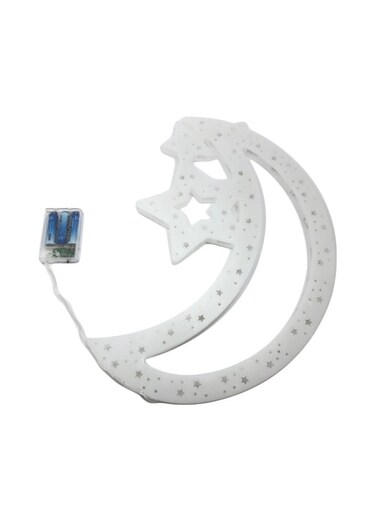 Generic LED Ramadan Wall Light White 29x20cm