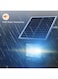 Generic LED Solar Flood Light With Solar Lamp White
