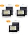 Generic LED Solar Flood Light With Solar Lamp White