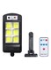 Generic Lamp Power Solar Waterproof With Sensor Motion With Remote Control - 128 LED Multicolour
