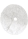 Generic Long Haired Plush Tree Skirt Home Decor White