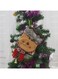 Generic Moose Style Christmas Decorative Sock Multicolour 21x13x15cm