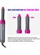 Generic Multifunctional Warm-Air Hair Dryer With 5 Blowing Comb Multicolour