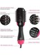 Generic One Step Hot Air Dryer And Styling Brush Black 33cm