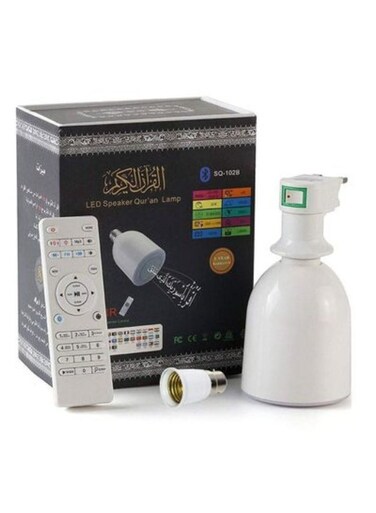 Generic Portable LED Touch Night Light Quran Bluetooth Speaker Lamp With Remote