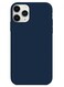 Generic Protective Silicone Case Cover For Apple iPhone 12 Pro Max Dark Blue