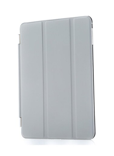 Generic Slim Flip Magnetic Leather Smart Hard Back Case Cover For Apple iPad Mini 4 Gray