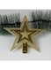 Generic Star Tree Topper Gold/Black/White 19cm
