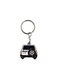 Generic Toyota Land Cruiser Designed Keychain White