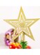 Generic Tree Top Decoration Star Gold 19cm