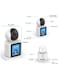 Generic Two-Way Video and Audio Camera With 2.8-Inch 1080p HD Screen One-Touch Call to Cell Phone Night Vision Motion Detection For Baby Elderly and Pet Home Monitor White