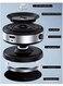 GO-DES Wireless Vacuum Suction Magnetic Car Phone Holder With 360&deg; Rotation &ndash; Multi-Functional Secure Mount (Black)