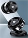 GO-DES Wireless Vacuum Suction Magnetic Car Phone Holder With 360&deg; Rotation &ndash; Multi-Functional Secure Mount (Black)
