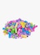 GoldKids HJ-3831 60-Piece Colorful Exp Imagination Happy Family Building Block Set 60 3+ Years