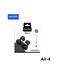 Haino Teko Germany Air4 Wireless Bluetooth Earphone With High Bass Sound Quality and Multifunctional Touch Control Compatible With Android Phones Black