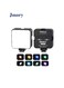 مصباح كاميرا فيديو صغير محمول من نوع Jmary FM-69RGB RGB