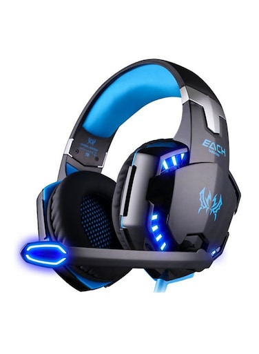 KOTION EACH 3.5mm Wired Over-Ear Gaming Headphone With MicFor PS4/PS5/XOne/XSeries/NSwitch/PC