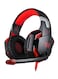 سماعات رأس للألعاب سلكية KOTION EACH G2000 تغطي الأذن بالكامل مع ميكروفون لأجهزة PS4/PS5/XOne/XSeries/NSwitch/PC