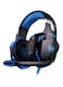 سماعة رأس للألعاب KOTION EACH G2000 سلكية تغطي الأذن مع ميكروفون لأجهزة PS4/PS5/XOne/XSeries/NSwitch/PC