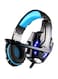 سماعة رأس للألعاب سلكية KOTION EACH G9000 تغطي الأذن مع ميكروفون لأجهزة PS4/PS5/XOne/XSeries/NSwitch/PC