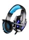 سماعات رأس للألعاب سلكية KOTION EACH G9000 تغطي الأذن بالكامل مع ميكروفون لأجهزة PS4/PS5/XOne/XSeries/NSwitch/PC