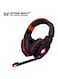 سماعة رأس للألعاب KOTION EACH LED فوق الأذن مع ميكروفون لأجهزة PS4/PS5/XOne/XSeries/NSwitch/PC
