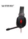 سماعة رأس للألعاب KOTION EACH LED فوق الأذن مع ميكروفون لأجهزة PS4/PS5/XOne/XSeries/NSwitch/PC