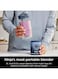 Ninja Blast Max, Portable &amp; Personal Blender + Twist &amp; Go, Smoothie, Blend, Ice Crush, 3 Programs, Cordless, 650ML Capacity removable Vessel, Dishwasher Safe, Leakproof, Deep Navy 650 ml