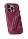 Rhode Silicone Lip Holder For Cell Phone, Lip Gloss Adhesive Sleeve For Phone, Lip Holder Stick-on Phone Case, Back Stick On Holder For iPhone Phones（Raspberry Jelly）
