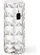 Sharpdo Diamond Rose Shade Nightstand Table Lamp With Touch Control Transparent