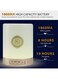 SUNDUS Portable Touch Lamp Quran Speaker White