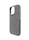 SWAROVSKI iPhone 15 Pro max Grey Swarovski Crystal Fabric Case