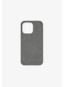 SWAROVSKI iPhone 15 Pro max Grey Swarovski Crystal Fabric Case