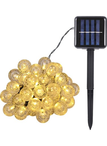 Tomshine Solar Powered LED String Lights Warm White
