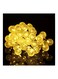 Tomshine Solar Powered String Light Yellow 9.35meter