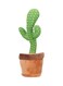 XiuWoo Dancing Plant Cactus Plush Stuffed Toy With Music
