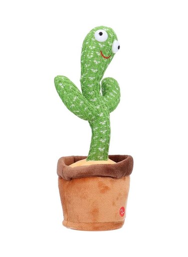 XiuWoo Dancing Plant Cactus Plush Stuffed Toy With Music