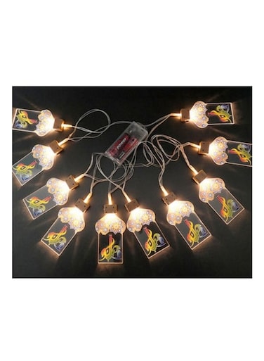 XiuWoo Eid And Ramadan LED String Light With 10 LED Multicolour