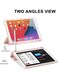 ZENHOME Folding Bracket Protective Cover For Apple iPad 10.2-Inch Pink