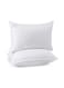 COTTON WHITE SET OF 2 HOTEL STRIPE HYPOALLERGENIC LUXURY COLLECTION PILLOW