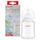 Pigeon SofTouch Wide Neck Glass Nursing Bottle with Anti-Colic System, 160ml