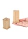 2pcs Bamboo Toothpick Dispenser Holder Storage Organizer Box With Lid